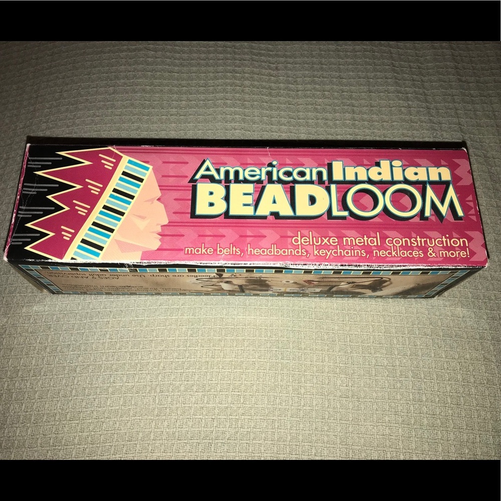Brand New American Indian Bead Loom Kit Metal